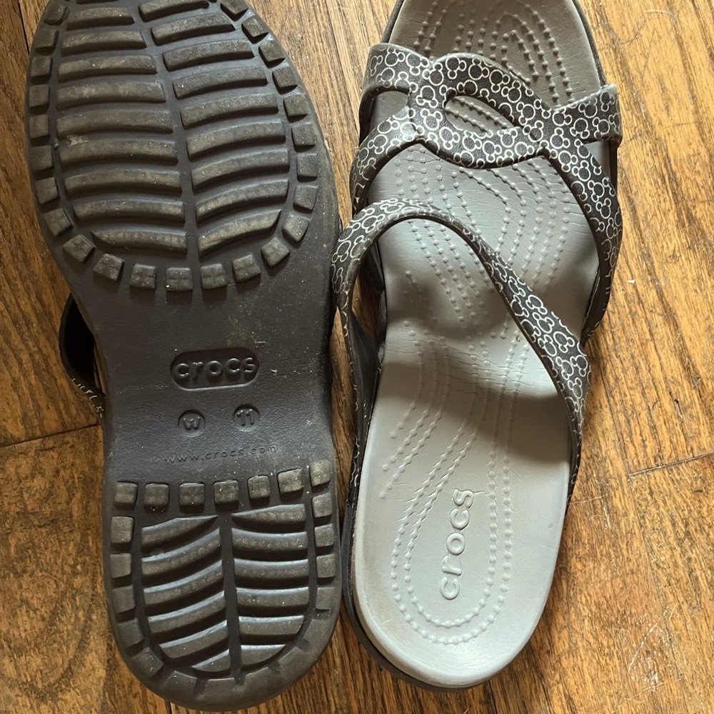 Disney Mickey Mouse croc sandals